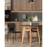 Стул обеденный West черный 4 шт.