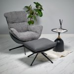 Кофейный столик Stupa 40x54см, чёрный, металл