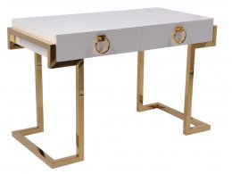 Стол-консоль Атлас МС9002-120W, 120х60х78 см, белый глянцевый