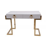 Стол-консоль Атлас МС9002-120W, 120х60х78 см, белый глянцевый Стол-консоль Атлас МС9002-120W, 120х60х78 см, белый глянцевый