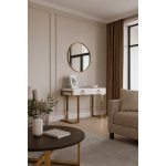 Стол-консоль Атлас МС9002-120W, 120х60х78 см, белый глянцевый Стол-консоль Атлас МС9002-120W, 120х60х78 см, белый глянцевый