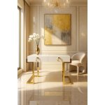 Стол-консоль Атлас МС9002-120W, 120х60х78 см, белый глянцевый Стол-консоль Атлас МС9002-120W, 120х60х78 см, белый глянцевый