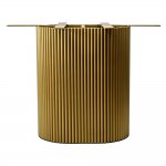 Стол Festa 140x85x77см, керамогранит Calacatte gold мрамор