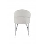 Стул обеденный Берклей D-1202D, серый/хром