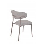 Стул обеденный Ayla серый серые ножки 2 шт.