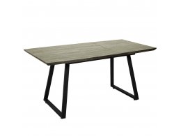 Стол Stockholm раскладной 120-160х80х75см, серый дуб