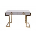 Стол-консоль Атлас МС9002-120W, 120х60х78 см, белый глянцевый Стол-консоль Атлас МС9002-120W, 120х60х78 см, белый глянцевый