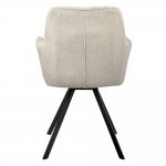 Комплект из 2-х стульев Grant латте шенилл на поворотном механизме