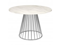 Стол Liverpool 100см, хромированные ножки