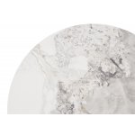 Стол МИЛТОН D89 PANDORA LIGHT, керамика / ЛАТТЕ каркас М-City