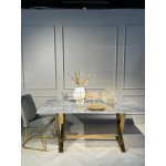 Стол обеденный Дориан DT-2853.1, 180х90х75 см, серый мрамор