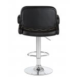 Набор 2 шт Стул барный DOBRIN TIESTO, чёрный