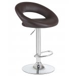 Набор 2 шт Стул барный DOBRIN MIRA, коричневый