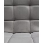 Стул барный DOBRIN KRUGER ARM, серый велюр (MJ9-75) Стул барный DOBRIN KRUGER ARM, серый велюр (MJ9-75)