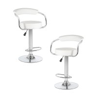 Набор 2 шт Стул барный DOBRIN MARTA, белый