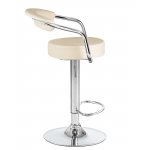 Набор 2 шт Стул барный DOBRIN MARTA, кремовый