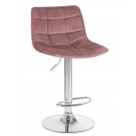 Набор 2 шт Стул барный DOBRIN TAILOR, пудрово-розовый велюр (MJ9-32)