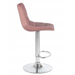 Набор 2 шт Стул барный DOBRIN TAILOR, пудрово-розовый велюр (MJ9-32)