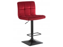 Стул барный DOBRIN DOMINIC, бордо велюр (MJ9-43)