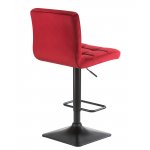 Стул барный DOBRIN DOMINIC, бордо велюр (MJ9-43)