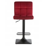 Стул барный DOBRIN DOMINIC, бордо велюр (MJ9-43)