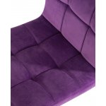 Набор 2 шт Стул барный DOBRIN DOMINIC, фиолет велюр (MJ9-58)