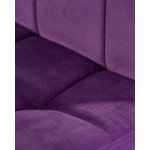 Набор 2 шт Стул барный DOBRIN DOMINIC, фиолет велюр (MJ9-58)