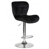 Стул барный DOBRIN BARNY, черный велюр (MJ9-101)