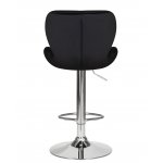 Стул барный DOBRIN BARNY, черный велюр (MJ9-101)
