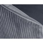 Стул барный DOBRIN DARCY GOLD, серый велюр (1922-19)