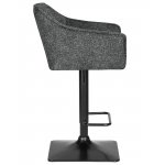 Набор 2 шт Стул барный DOBRIN RALF, серый твид (LEO11)