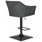 Стул барный DOBRIN RALF, серый твид (LEO11)