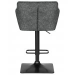 Стул барный DOBRIN RALF, серый твид (LEO11)