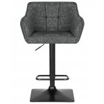 Стул барный DOBRIN RALF, серый твид (LEO11)