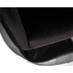 Кресло дизайнерское DOBRIN EDISON, черный велюр (1922-21)