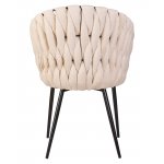 Стул обеденный DOBRIN MATILDA, бежевая ткань (LAR 275-1)