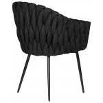 Стул обеденный DOBRIN MATILDA, черная ткань (LAR 275-50)