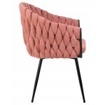 Набор 2 шт Стул обеденный DOBRIN MATILDA, розовая ткань (LAR 275-10)