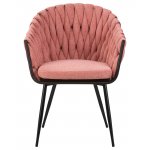 Набор 2 шт Стул обеденный DOBRIN MATILDA, розовая ткань (LAR 275-10)