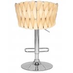 Стул барный DOBRIN MARCEL, бежевый велюр (MJ9-10)