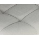 Стул барный DOBRIN NICOLE, черные матовые ножки, светло-серый велюр (108-52)