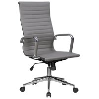 Офисное кресло для руководителей DOBRIN CLARK SIMPLE, серый (47)