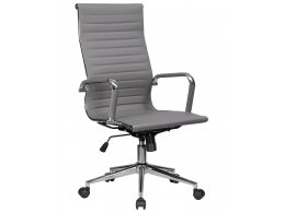 Офисное кресло для руководителей DOBRIN CLARK SIMPLE, серый (47) Офисное кресло для руководителей DOBRIN CLARK SIMPLE, серый (47)