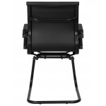 Офисное кресло для посетителей DOBRIN CODY BLACK, чёрный