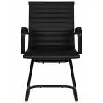 Офисное кресло для посетителей DOBRIN CODY BLACK, чёрный