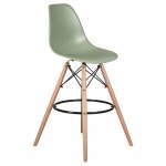 Стул барный DOBRIN DSW BAR, ножки светлый бук, цвет мятный (NX-G-09)