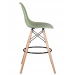 Стул барный DOBRIN DSW BAR, ножки светлый бук, цвет мятный (NX-G-09)