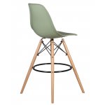 Стул барный DOBRIN DSW BAR, ножки светлый бук, цвет мятный (NX-G-09)