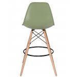 Стул барный DOBRIN DSW BAR, ножки светлый бук, цвет мятный (NX-G-09)