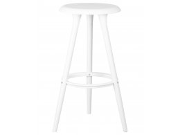 Табурет барный DOBRIN ROYCE WHITE, белый (W-02)